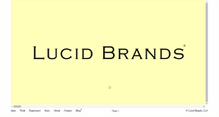 Desktop Screenshot of lucidbrands.com